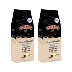 Baileys Bailey'sFrench Vanilla Irish Cream, Flavored Ground Coffee, 2 Bags (10oz Each) 5 Baileys Bailey'sFrench Vanilla Irish Cream, Flavored Ground Coffee, 2 Bags (10oz Each) -Coffee Supplies Store 2 bags baileys french vanilla