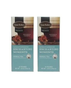 Farmer Brothers Premium: Enchanting Moments Hot Tea, 2/25 Ct Tea Boxes