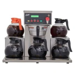 Curtis ALP5GT12A000 G3 Alpha® Decanter 5 Station With 5 Lower, Right/Left Warmers
