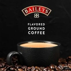 Baileys Bailey's, The Original Irish Cream, Flavored Ground Coffee, 10 Oz Bag -Coffee Supplies Store baileys original irish cream flavored coffee single serve cups1 3 2