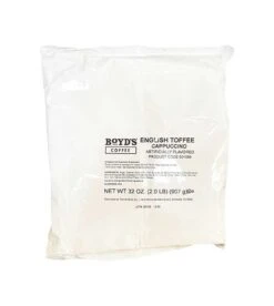 Superior Boyds Cappuccino English Toffee 2 Bags (2 Lbs) -Coffee Supplies Store boyds cappuccino english toffee 1 bag 1