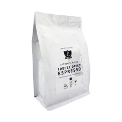 Edono Rucci Freeze Dried Espresso, Authentic Blend, 8oz Bag – Bold & Smooth