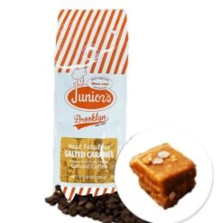 Junior's Most Fabulous Salted Caramel Ground Coffee, 2/12 Oz Bag -Coffee Supplies Store juniorssaltedcaramelmain 1