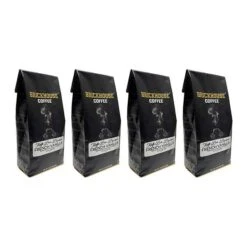 Kafe-Lua Liqueur Flavored Ground Coffee By Brickhouse, French Vanilla, 4 X 12oz Bags