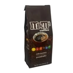 M&M's Milk Chocolate, Naturally And Artificially Flavored Ground Coffee, (2 Bags/10 Oz) 6 M&M's Milk Chocolate, Naturally And Artificially Flavored Ground Coffee, (2 Bags/10 Oz) -Coffee Supplies Store m mmilkchoco1 1