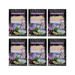 China Mist Naturally Flavored Primo Passion Iced Tea Bags, 4-Count Box, 6-Pack (Each Bag Yields 1/2 Gallon)