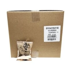 White Coffee 100% Colombian Ulperba Ground Coffee, 192/2oz Pre-Portioned Packets