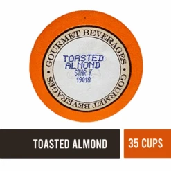 Toasted Almond Coffee, 35 Single Serve Cups 7 Toasted Almond Coffee, 35 Single Serve Cups -Coffee Supplies Store ya2